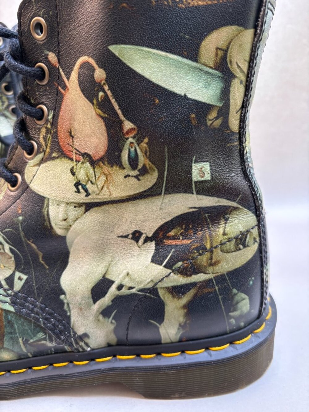 ~RARE~ Authentic Dr. Marten x Hieronymous Bosch Pascal Hell Boots sz m10 w11 - Picture 2 of 12